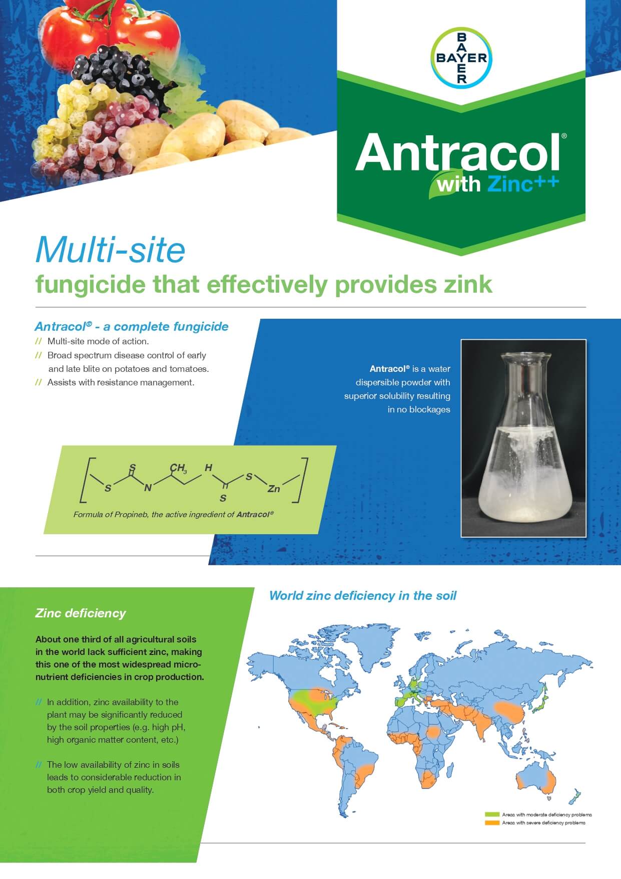 Bayer Potatoes Antracol Leaflet